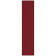thumbnail image 1 of Ottomanson Solid Aisle Runner Rug 2'7" x 12' - Non Slip Low Pile Carpet, Red, 1 of 14