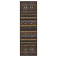 thumbnail image 1 of Ottomanson Non-Slip Rubberback Vintage Striped 8.5" x 26" Indoor Stair Treads, 7 Pack, Multicolor, 1 of 11