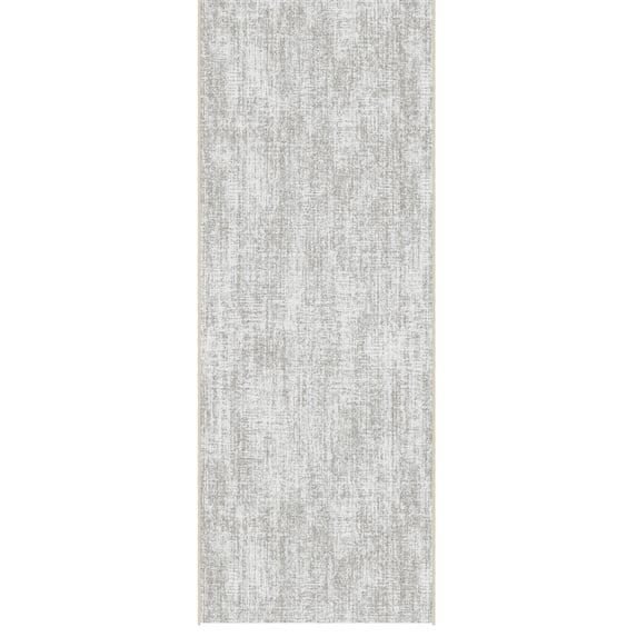 Ottomanson Hallway Runner Rug 1'10.5" x 11' Soft Non-Slip Indoor Rug, Solid Beige