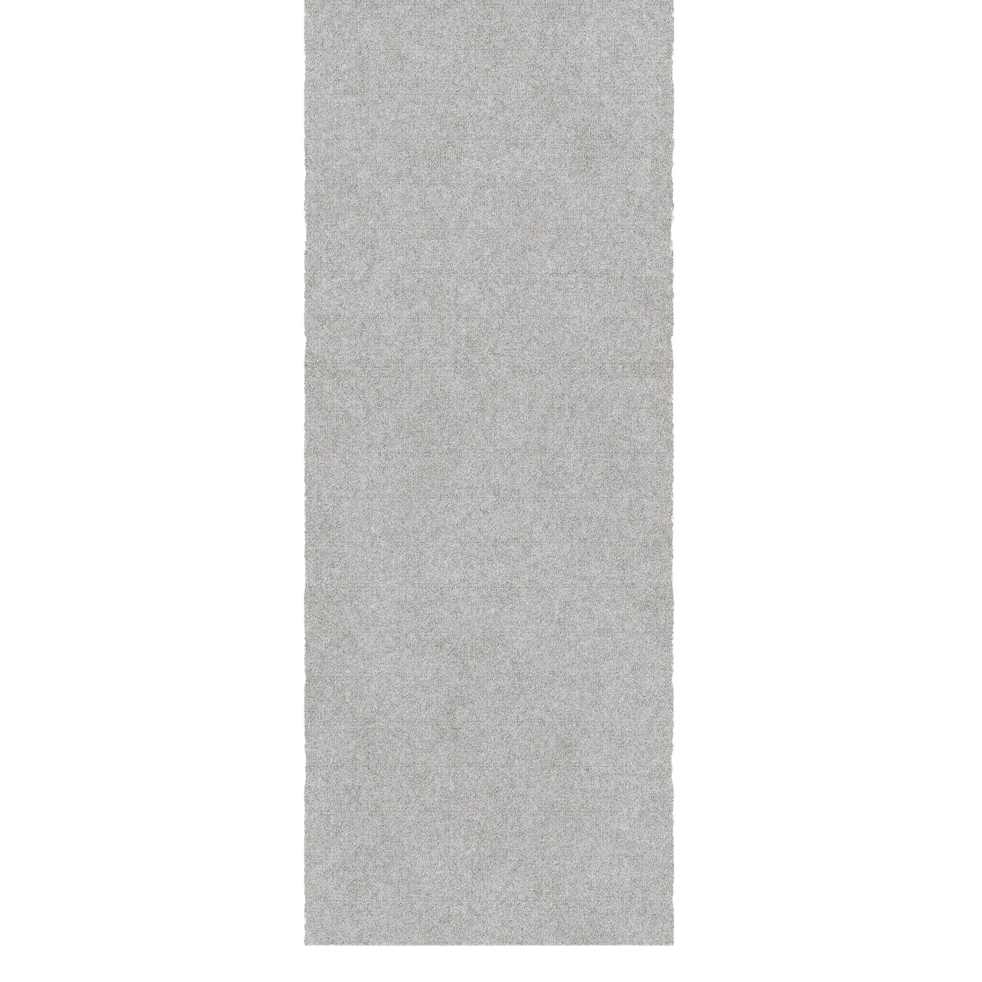 Ottomanson Aisle Runner Rug 1'11.6" x 33' – Non-Slip Plush Extra Long Indoor Runner, Gray