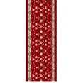 thumbnail image 1 of Ottomanson Aisle Runner Rug 1'10.5" x 35' Soft Non-Slip Indoor Rug, Mahal Red, 1 of 6