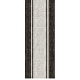thumbnail image 1 of Ottomanson Aisle Runner Rug 1'10.5" x 49' Soft Non-Slip Indoor Rug, Border Brown, 1 of 6