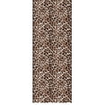 thumbnail image 1 of Ottomanson Runner Rug 1'10.5" x 7' Soft Non-Slip Indoor Runner, Leopard Print Brown, 1 of 6