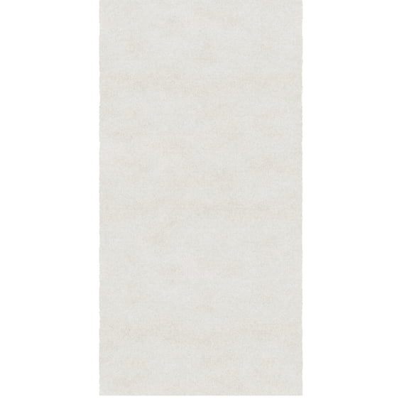 Ottomanson Plush Hallway Runner Rug 2'7" x 11' – Soft Non-Slip Indoor Runner, White
