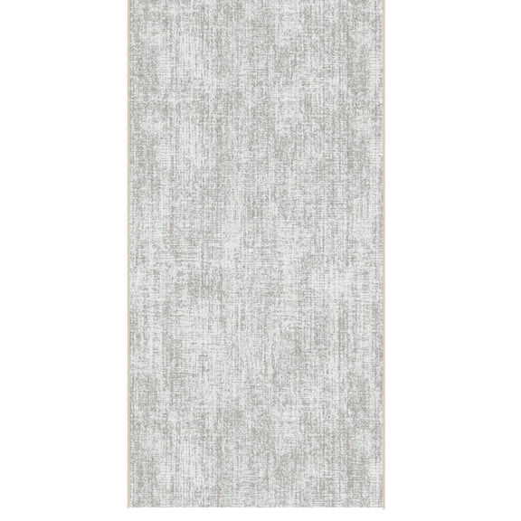 Ottomanson Aisle Runner Rug 2'7" x 23' Soft Non-Slip Indoor Rug, Solid Beige