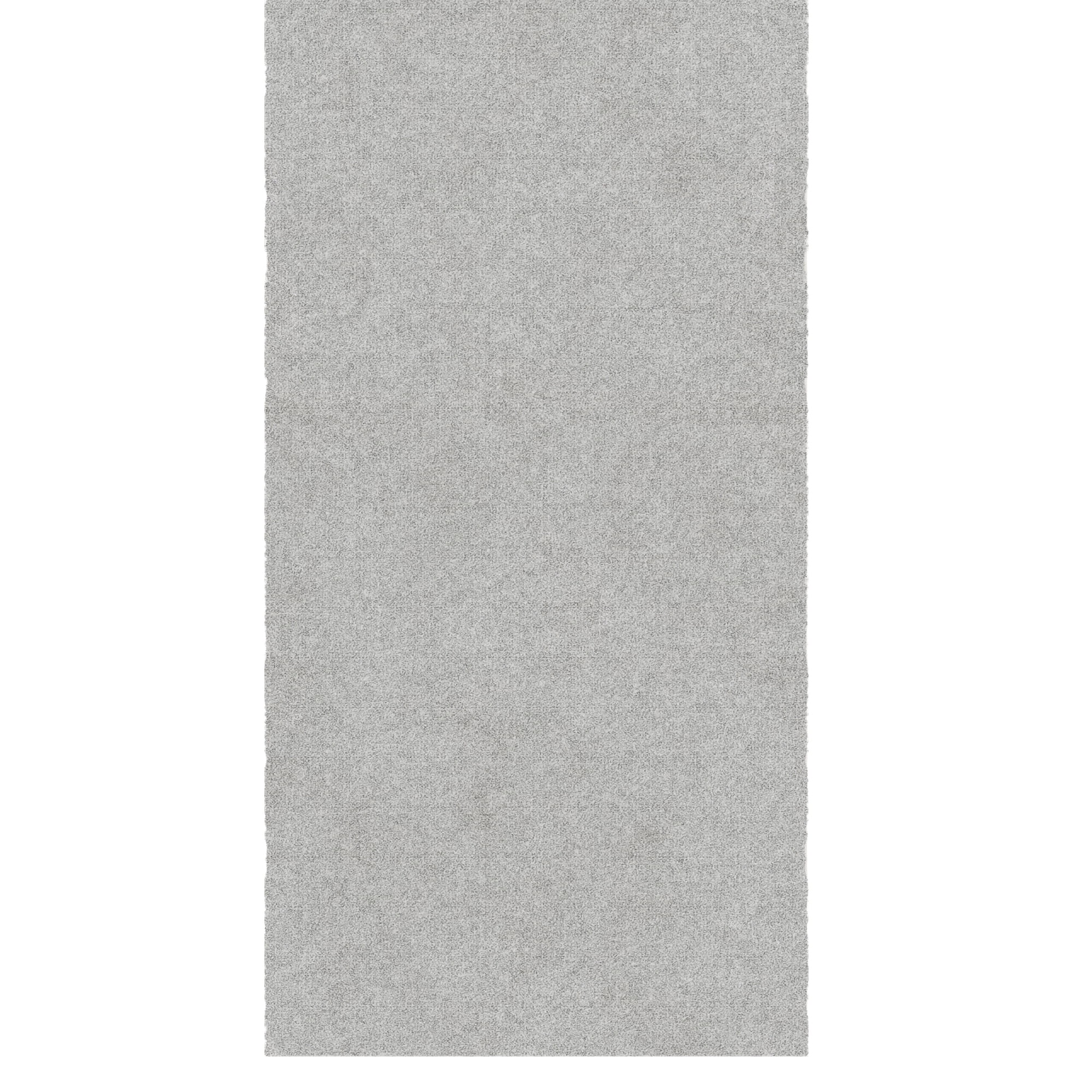 Ottomanson Aisle Runner Rug 2'7" x 27' – Non-Slip Plush Extra Long Indoor Runner, Gray