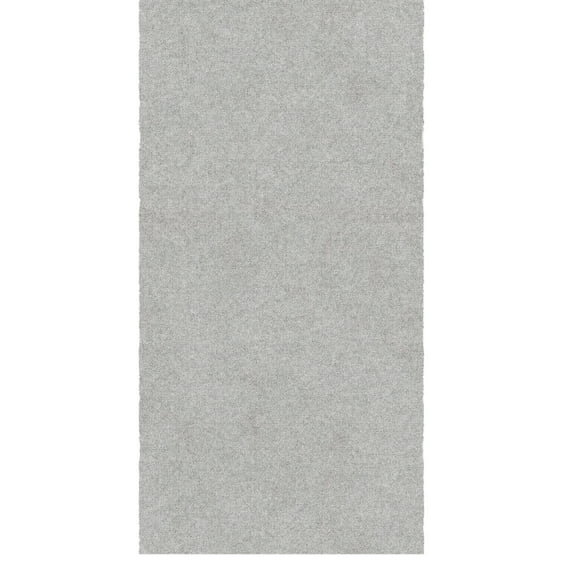 Ottomanson Aisle Runner Rug 2'7" x 31' – Non-Slip Plush Extra Long Indoor Runner, Gray