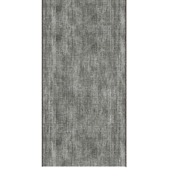 Ottomanson Aisle Runner Rug 2'7" x 49' Soft Non-Slip Indoor Rug, Solid Brown