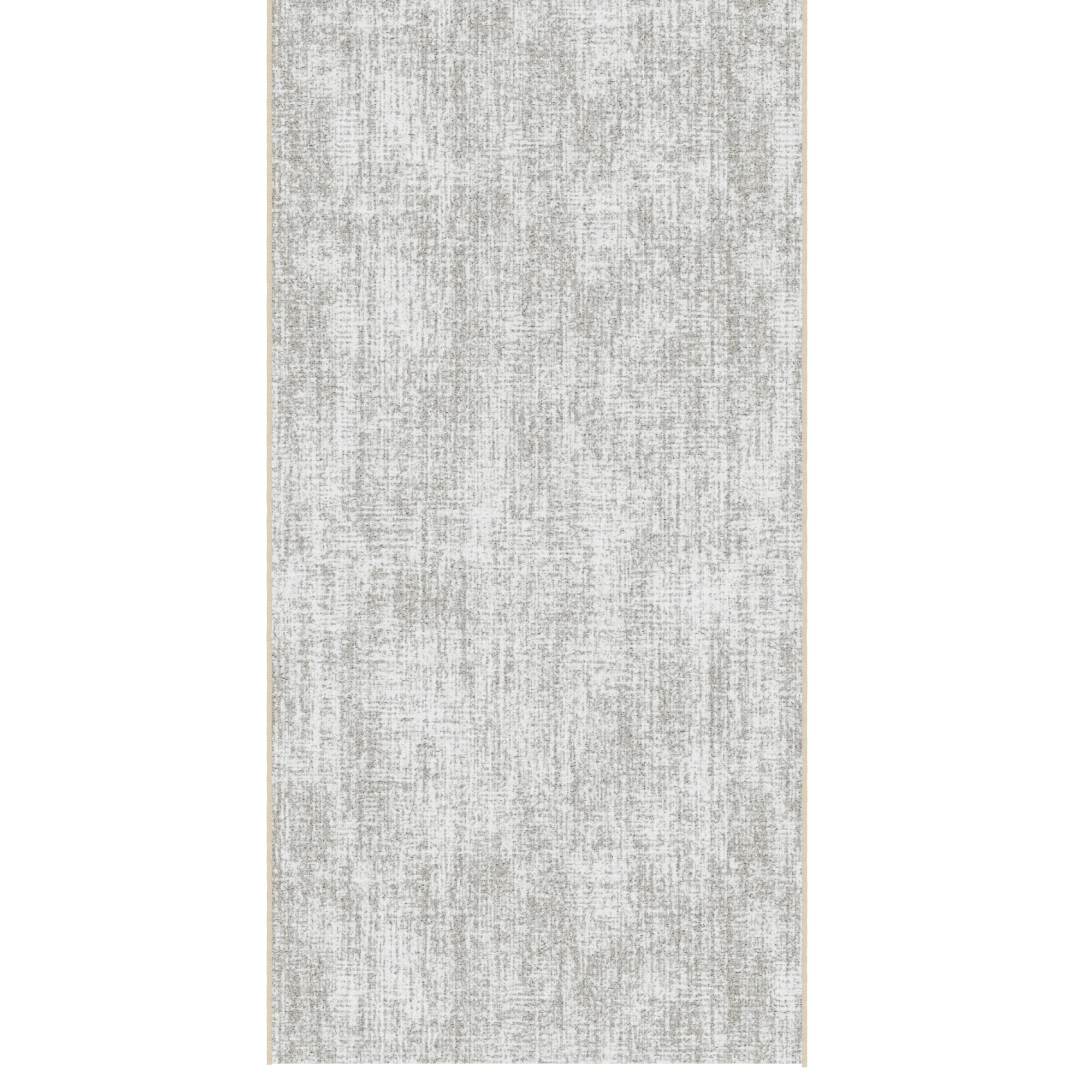 Ottomanson Runner Rug 2'7" x 9' Soft Non-Slip Indoor Runner, Solid Beige