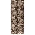 thumbnail image 1 of Ottomanson Front Door Mat for Inside 1'10.5" x 3' Soft Non-Slip Washable Rug, Leopard Print Brown, 1 of 6