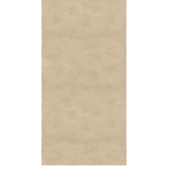 Ottomanson Plush Kitchen Floor Mat 2'7" x 3' – Soft Non-Slip Washable Rug, Beige