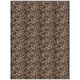 thumbnail image 1 of Ottomanson Non-Slip Washable Area Rug for Living Room Durable Low Profile Bedroom Carpet 5' x 6'6" Leopard Print Brown, 1 of 11