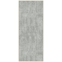 Ottomanson Non-Slip Washable Kitchen Runner Rug Mat for Hallway Durable Easy Care 1'10" x 6' Solid Beige