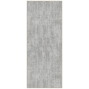 Ottomanson Non-Slip Washable Kitchen Runner Rug Mat for Hallway Durable Easy Care 20" x 53" Solid Beige