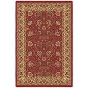 Ottomanson Oriental Area Rug 33" x 47" - Non Slip Low Pile Carpet, Red