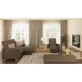 thumbnail image 1 of Ottomanson Origins Rectangular Upholstered Lift Top Ottoman, Brown/Brown, 1 of 6
