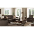 thumbnail image 1 of Ottomanson Origins Upholstered Storage Ottoman, Brown, 1 of 6