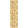 thumbnail image 1 of Ottomanson Floral Kitchen Runner Rug 1'10" x 6' - Non Slip Low Pile Carpet, Beige, 1 of 13