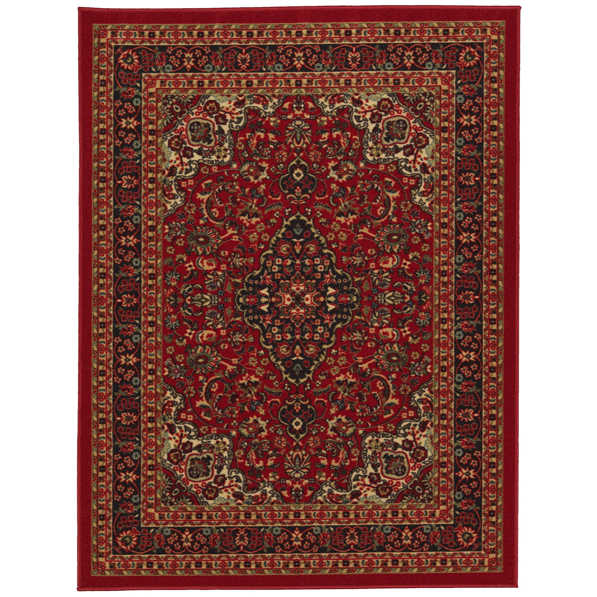 2x3 Vintage Rug 2x3 Persian Rug Handmade Red Small Doormat -  UK