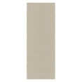 thumbnail image 1 of Ottomanson Plush Shag Bath Rug, Non-Slip Bathroom Mat with Rubber Backing, 24" x 60", Cream, 1 of 8