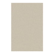 Ottomanson Plush Shag Bath Rug, Non-Slip Bathroom Mat with Rubber Backing, 36" x 60", Cream