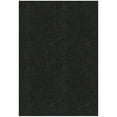 thumbnail image 1 of Ottomanson Non-Slip Area Rug for Entryway 3' x 3'11" Indoor/Outdoor Custom Size Kitchen Utility Mat, Black Ribbed, 1 of 9