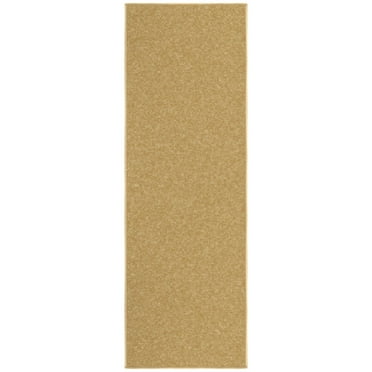 Ottomanson Hallway Runner Rug 2x5 Non-Slip Rug for Kitchen Bedroom Entryway, 20" x 59", Beige