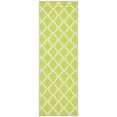 thumbnail image 1 of Ottomanson Non-Slip Hallway Runner Rug 20" x 59" Perfect for High Traffic Areas, Green Trellis, 1 of 8