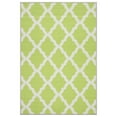 thumbnail image 1 of Ottomanson Non-Slip Area Rug for Living Room 3'3" x 5' Durable Low Profile Carpet, Green Trellis, 1 of 7