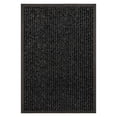 thumbnail image 1 of Ottomanson Waterproof Front Door Mat 23" x 35" Non-Slip Indoor Outdoor Doormat for Entryway & Patio, Black, 1 of 12