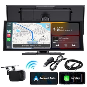Ottoscreen AI 11.4" Android 15 Smart Car Touchiscreen , Wireless CarPlay Android Auto, with Camera, AI Assistant, GPS Navigation, Video Streaming