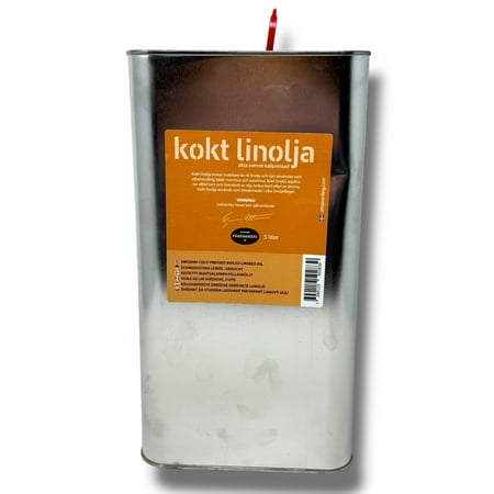 Ottosson - Swedish Cold Pressed Boiled Linseed Oil ( 5 Liter )