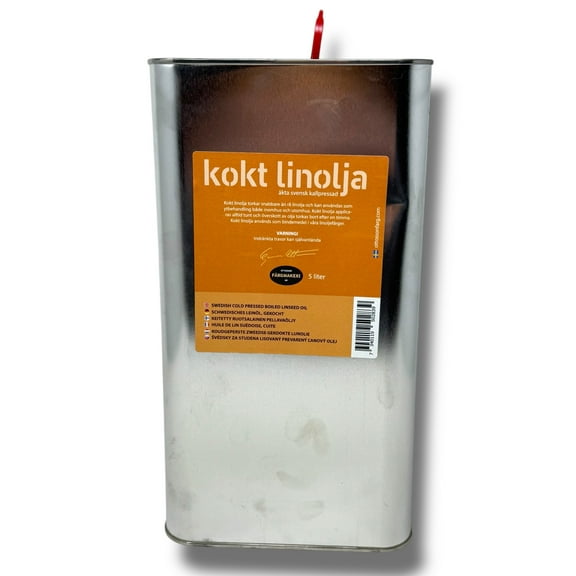 Ottosson - Swedish Cold Pressed Boiled Linseed Oil ( 5 Liter )
