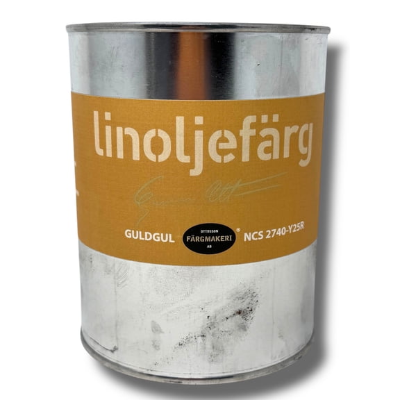 Ottosson - Swedish Linseed Oil Paint - ( Golden Yellow 1 Liter )