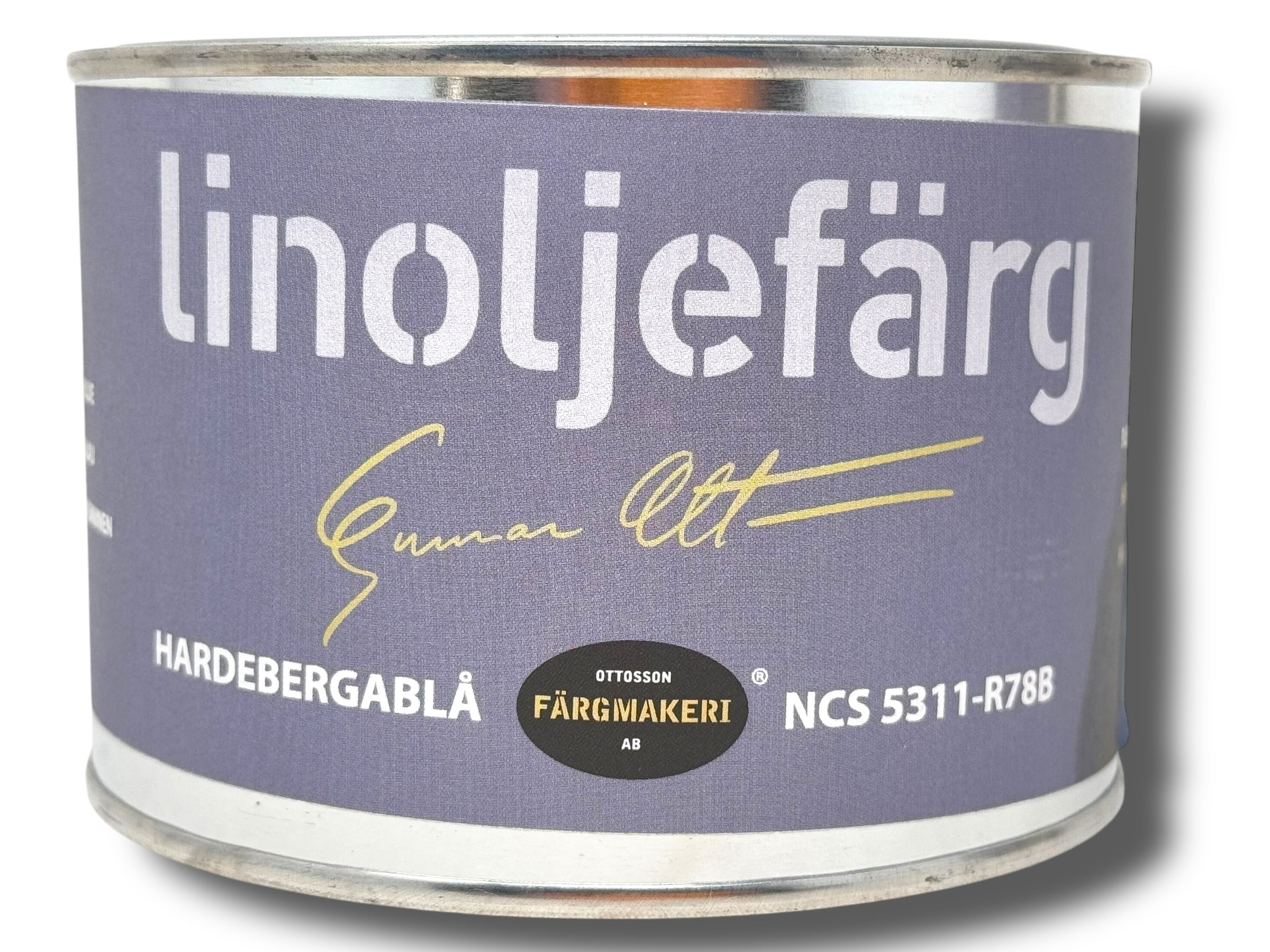 Ottosson - Swedish Linseed Oil Paint - ( Hardeberga Blue .5 Liter )
