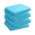 thumbnail image 1 of Ottowood Outdoor Chair Cushions Set of 6, 18.5x16x2 Waterproof Patio Cushions with Ties, Teal, 1 of 9