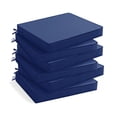 thumbnail image 1 of Ottowood Outdoor Chair Cushions Set of 6, 19x19x2 Waterproof Patio Cushions with Ties, Navy Blue, 1 of 9