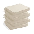thumbnail image 1 of Ottowood Outdoor Deep Seat Chair Cushions Set of 6, 24x24x3 Waterproof Patio Cushions with Ties, Cream, 1 of 9