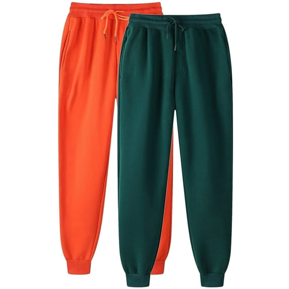 Otvok 2 Pack Home Pants Women's Ultra-Soft Lounge Joggers Sweatpants Athletic Yoga Pants with Pockets