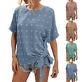 thumbnail image 1 of Otvok 2025 New Womens Short-Sleeved T-Shirt Loose Casual Tops, 1 of 6
