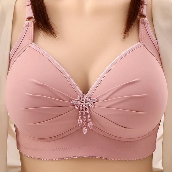 Otvok 2025 Womans Comfortable Lace Breathable Bra Underwear No Rims