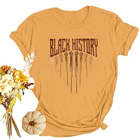 Otvok 2025 Womens Round Collar Print T-Shirt Stylish and Comfortable Blouses