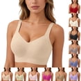 thumbnail image 1 of Otvok Bras for Women Push Up No Underwire Bra Comfy Soft Buttery Yoga Bralette Everyday Sport Tshirt Brassiere, 1 of 6