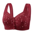 thumbnail image 1 of Otvok Everyday Bras Womans Plus Size Comfortable Lace Breathable Bra Underwear No Rims, 1 of 5