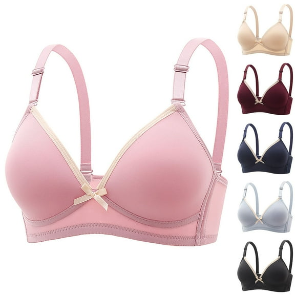 Otvok Womens Underwire Adjustable Shoulder Straps Comfortable and Breathable Underwear Daily Bra