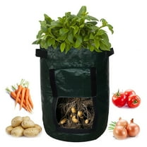 Otvok Diy Potato Grow Planter Pe Cloth Planting Container Bag Thicken Garden Pot