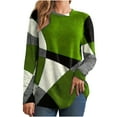thumbnail image 1 of Otvok Fall Shirts Womens Tops Long Sleeve Print Loose Blouse, 1 of 6