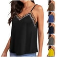 thumbnail image 1 of Otvok Fashion Womens Summer V-Neck Sleeveless Print Casual Tank Top Blouse, 1 of 6