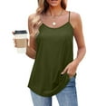 thumbnail image 1 of Otvok Ladies Fashion Solid Color Tank Top Sleeveless Vest Summer Camisole Tops, 1 of 6