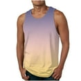 thumbnail image 1 of Otvok Men's Sleeveless Tank Tops Crewneck Casual Workout Gym Muscle Fit T Shirt, 1 of 4